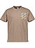 T-Shirt Beach, Baumwolle, noce - noce