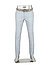 Super Stretch, Rob, Slim Fit, Jersey, blaugrau kariert - hellblau-grau