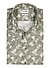 Kurzarmhemd, Body Fit, Baumwoll-Stretch, Kent, oliv floral - oliv