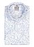 Kurzarmhemd, Comfort, Baumwolle, Kent, bleu floral - hellblau