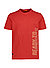 T-Shirt, Baumwolle, rot - rot