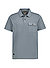 Polo-Shirt, Baumwoll-Piqué, blau - blau