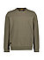 Sweatshirt, Baumwolle, olive - deep-olive