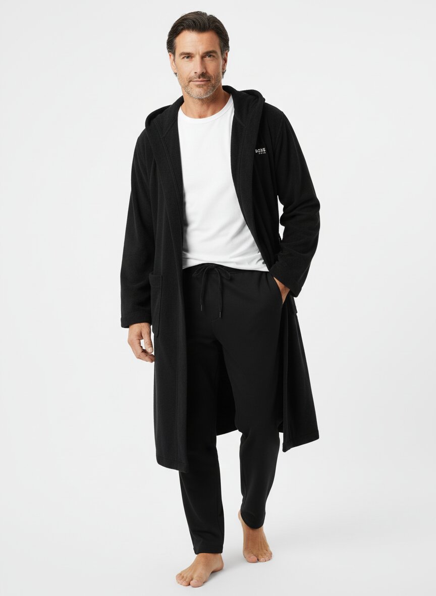 BOSS Black Hausmantel Terry 50550685/001 Image 1