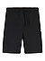 Sweatshorts Dayono, Baumwolle, schwarz - schwarz