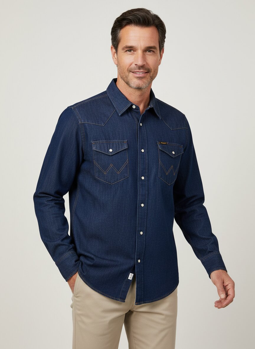 Wrangler Jeanshemd caroline creek 112378124