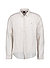Hemd, Regular, Reines Leinen, Button-Down, beige gestreift - beige