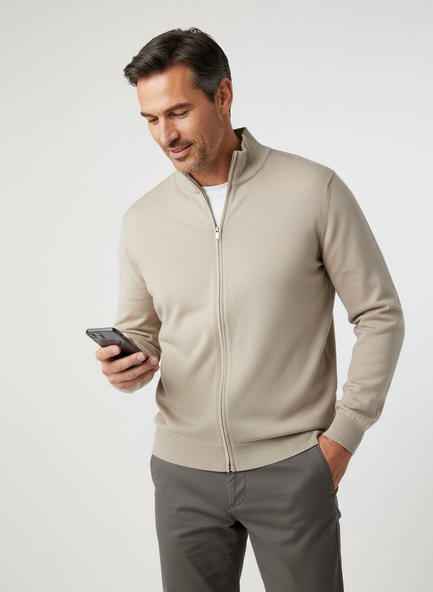 BOGGI MILANO Sweatjacke BO26P0402/04 Image 1