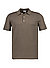 Polo-Shirt Bastio, Strick, graugrün - graugrün
