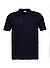Polo-Shirt Bastio, Strick, dunkelblau - dunkelblau