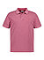 Polo-Shirt Ambrosian, Bio Baumwoll-Piquè, dunkelrosa - dunkelrosa