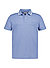 Polo-Shirt Angeloa, Baumwoll-Stretch, pastellblau - pastellblau