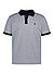 Polo-Shirt Percyco, Baumwoll-Piqué, dunkelblau meliert - dunkelblau