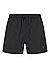 Badeshorts, Mikrofaser, schwarz - black