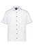 Kurzarmhemd, New Modern, Baumwolle, Kent, Brusttasche, weiß - weiß