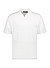 Polo-Shirt, Regular, Strick, Bauwolle-Seide,weiß - weiß