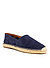 Espadrilles, Veloursleder, blue - navy