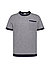 T-Shirt Benitor, Strick, dunkelblau gestreift - dunkelblau-ecru