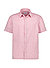 Kurzarmhemd Haris, Baumwolle-Leinen, Kent, pink meliert - pink