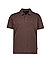 Polo-Shirt Primo, Bio Baumwoll-Jersey, dunkelbraun - dunkelbraun
