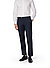 Hose Schurwoll-Stretch, marine meliert - marine