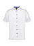 Kurzarmhemd, Comfort, Baumwolle, Kent, Brusttasche, weiß - weiß