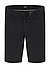 Shorts Kane, Regular Fit, Baumwolle-Stretch, schwarz - schwarz