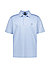 Polo-Shirt Parris, Baumwoll-Jersey mercerisiert, hellblau - hellblau