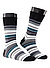 Socken, Baumwolle, multicolor gestreift - multicolour
