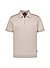 Zip-Polo Franciscojose, Strick, greige - greige