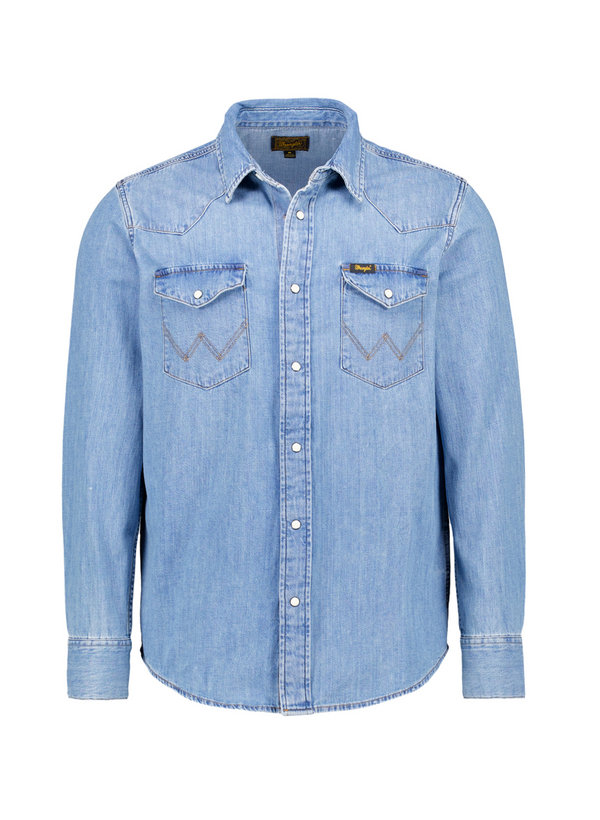 Wrangler Hemd Western mid ligt wash 112378393