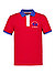 Polo-Shirt, Slim Fit, Baumwoll-Piqué, rot - rot