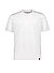 T-Shirt, Regular, Baumwolle, weiß - weiß