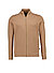 Cardigan, Baumwolle, taupe - taupe