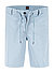 Shorts, Tapered, Baumwoll-Stretch, blau - blau