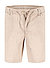 Shorts Kane, Modern Regular, Leinen-Stretch, beige meliert - beige