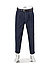 Smart Leinen, Ted-C, Wide Fit, cropped, dunkelblau - dunkelblau