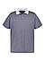 Polo-Shirt, Funktionsfaser Cool Comfort, Print navy-weiß - navy