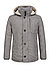 Jacke MSBennet, Mikovelours sorona®, grau - grau