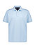Polo-Shirt, Baumwoll- Piqué, bleu - bleu
