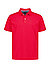 Polo-Shirt, Baumwoll- Piqué, rot - rot