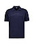 Polo-Shirt, Baumwolle-Lyocell, Strick, marine - marine