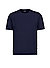 T-Shirt, Baumwolle-Lyocell, Strick, marine - marine