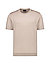 T-Shirt, Baumwolle-Lyocell, Strick, beige - beige