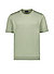 T-Shirt, Baumwolle-Lyocell, Strick, grün - mint