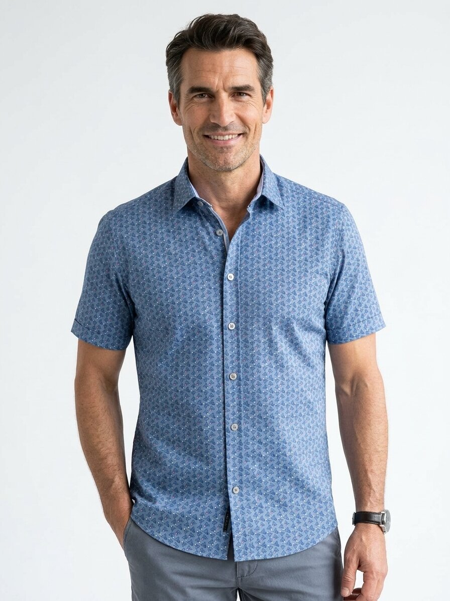 OLYMP Casual Kurzarmemd 400212/18