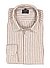 Hemd, Regular, Reines Leinen, Kent, braun gestreift - braun