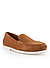 Slipper Merton, Veloursleder, teak - teak