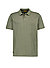 Polo-Shirt, Stretch-Piqué, Baumwolle, dunkeloliv - dunkelolive