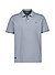 Polo-Shirt, Stretch-Piqué, Baumwolle, grau - grau